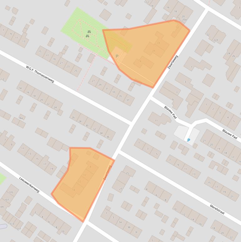 Kaart van postcodegebied 6991EH.