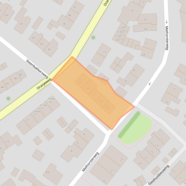 Kaart van postcodegebied 6991EL.