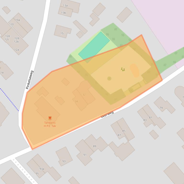 Kaart van postcodegebied 6991GN.