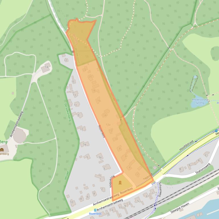 Kaart van postcodegebied 6991JV.