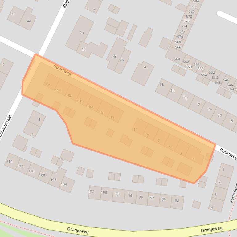 Kaart van postcodegebied 6991VT.