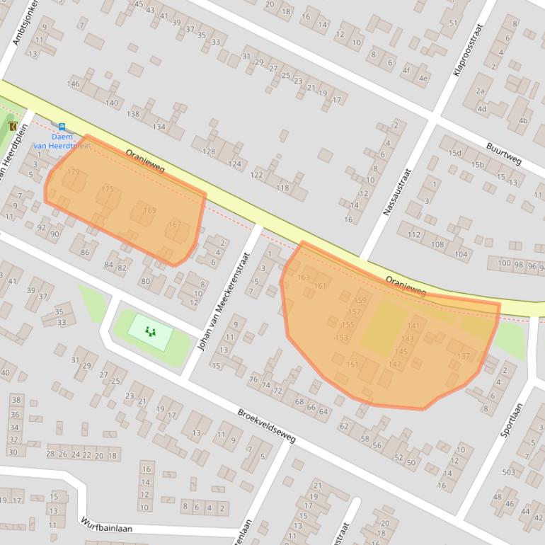 Kaart van postcodegebied 6991WN.