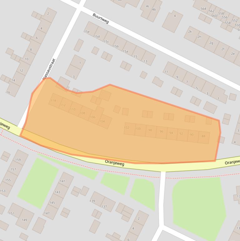 Kaart van postcodegebied 6991WT.