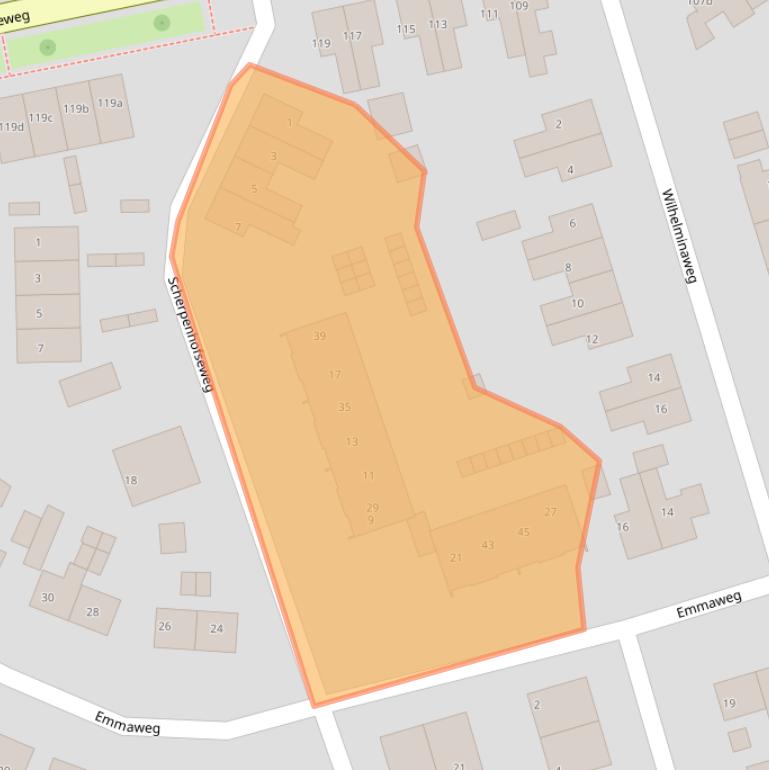 Kaart van postcodegebied 6991XD.