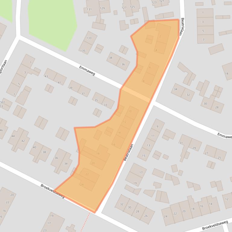 Kaart van postcodegebied 6991XN.