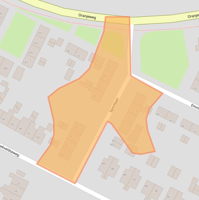 Kaart van postcodegebied 6991XP.