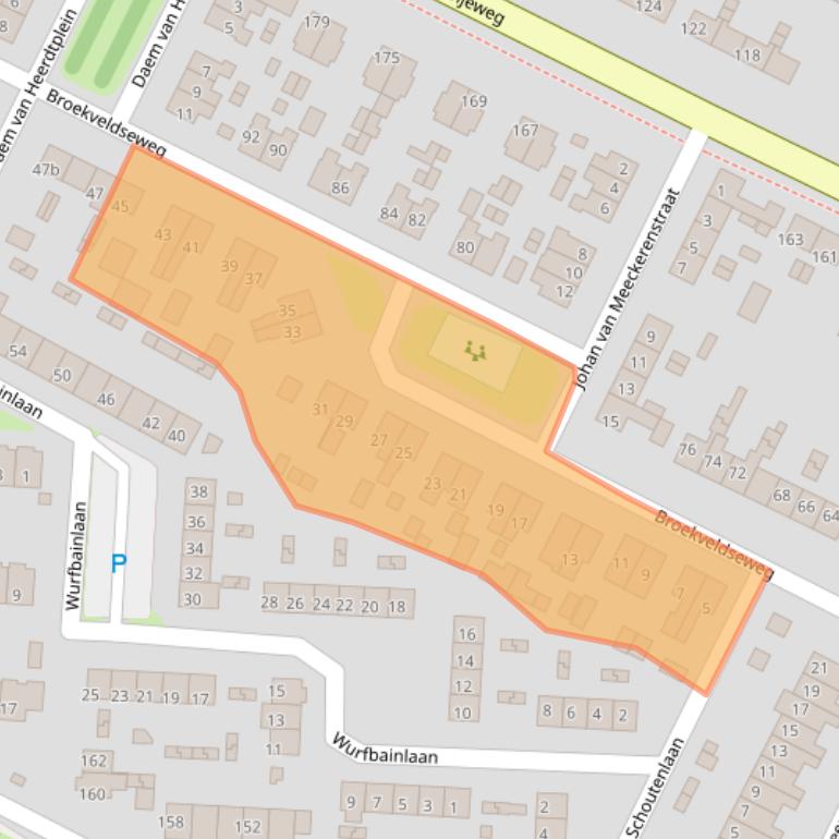 Kaart van postcodegebied 6991XT.