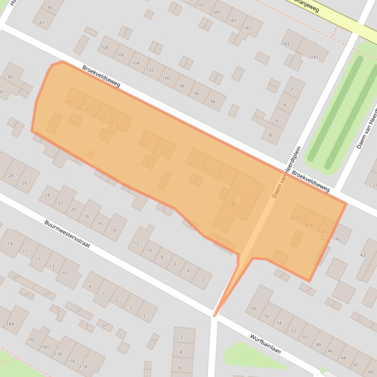 Kaart van postcodegebied 6991XV.