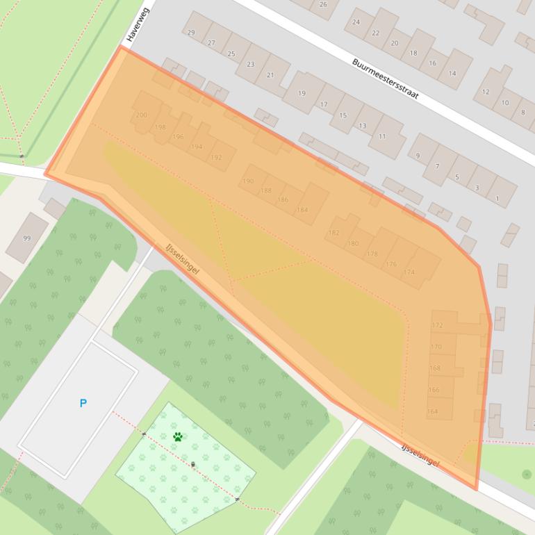 Kaart van postcodegebied 6991ZX.