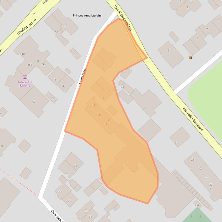 Kaart van postcodegebied 6994AR.