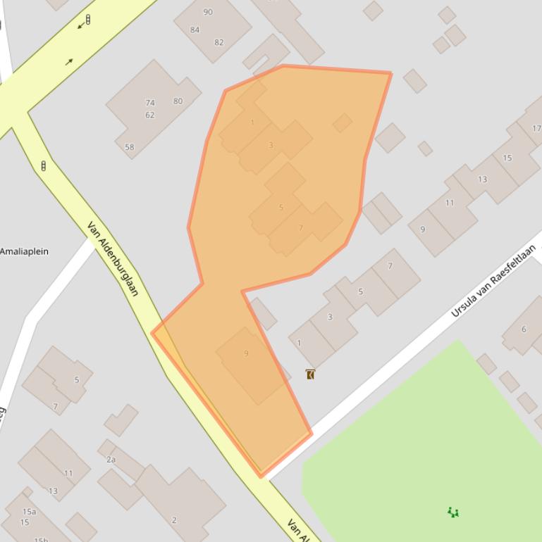 Kaart van postcodegebied 6994AV.