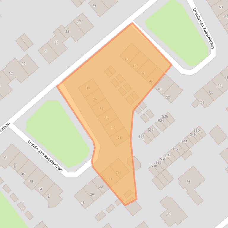 Kaart van postcodegebied 6994BC.