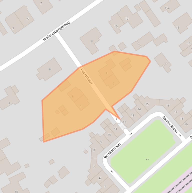 Kaart van postcodegebied 6994CJ.