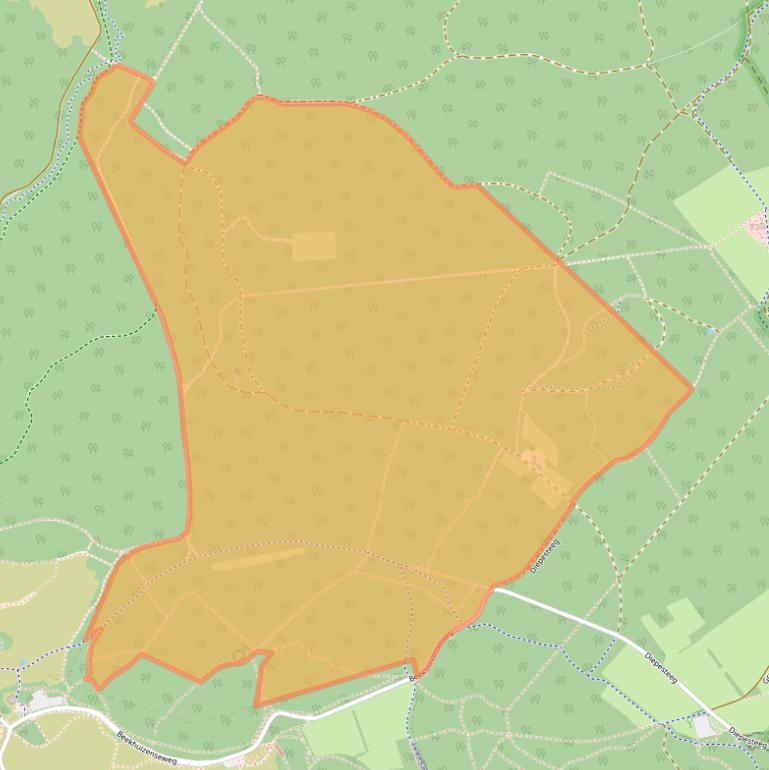 Kaart van postcodegebied 6994JA.