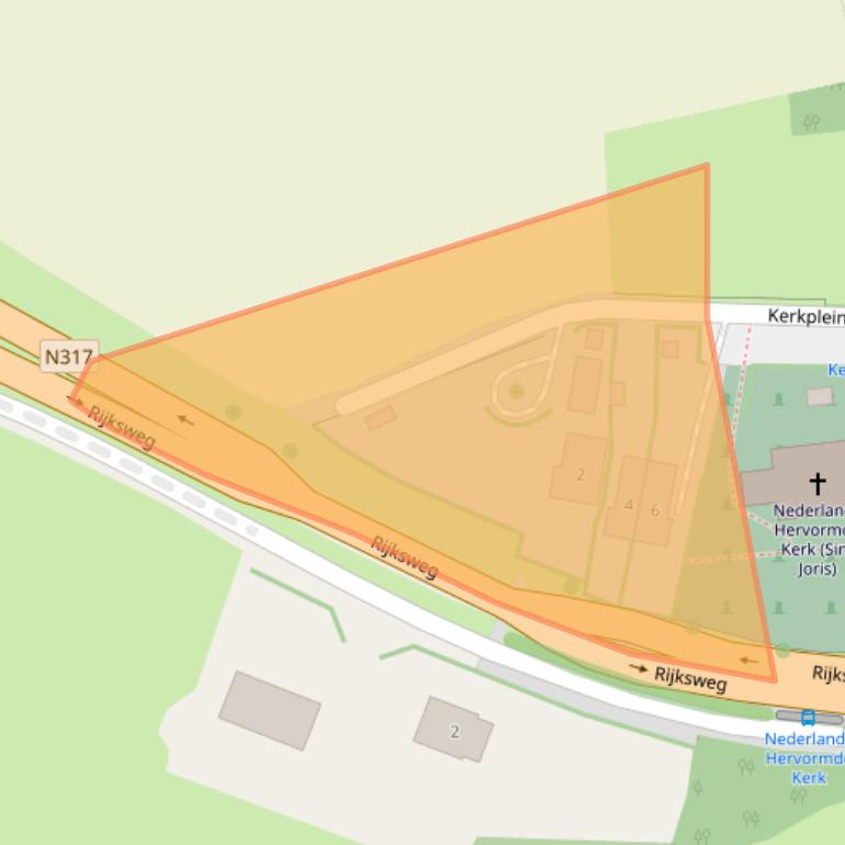 Kaart van postcodegebied 6996AD.