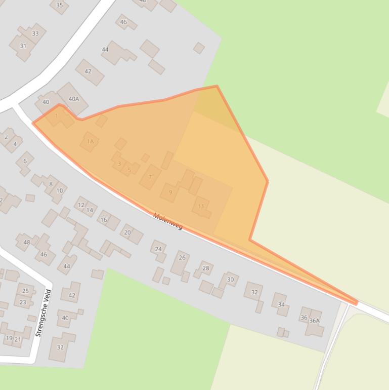 Kaart van postcodegebied 6996DM.