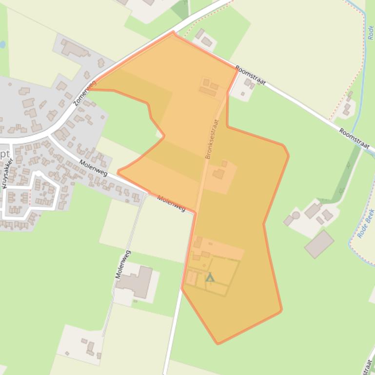 Kaart van postcodegebied 6996DW.