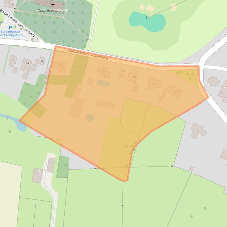 Kaart van postcodegebied 6997AD.