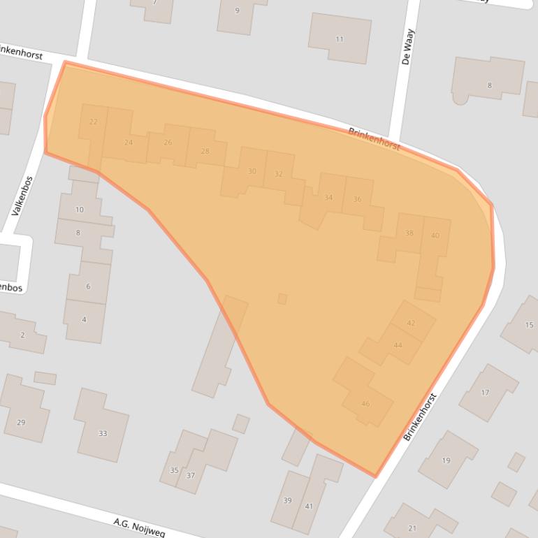 Kaart van postcodegebied 6997AV.