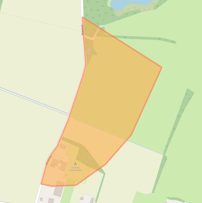 Kaart van postcodegebied 6998CD.