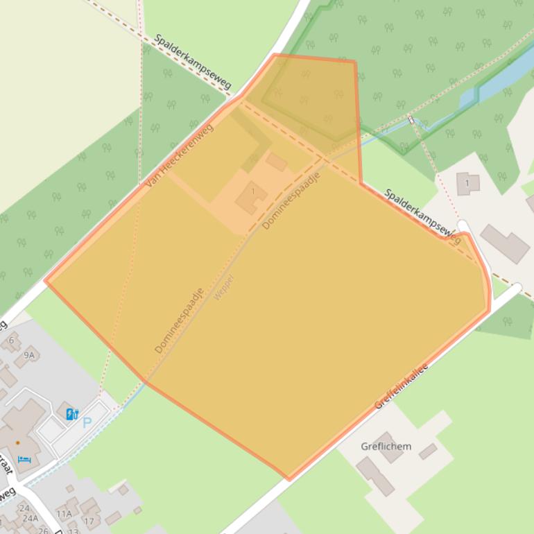 Kaart van postcodegebied 6999AH.