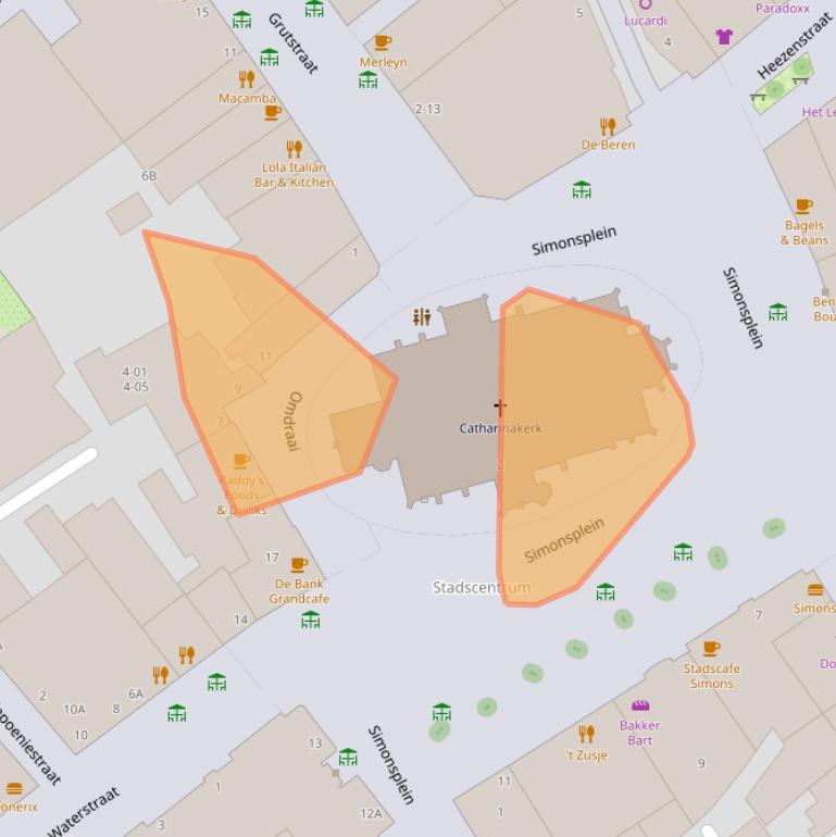 Kaart van postcodegebied 7001BL.