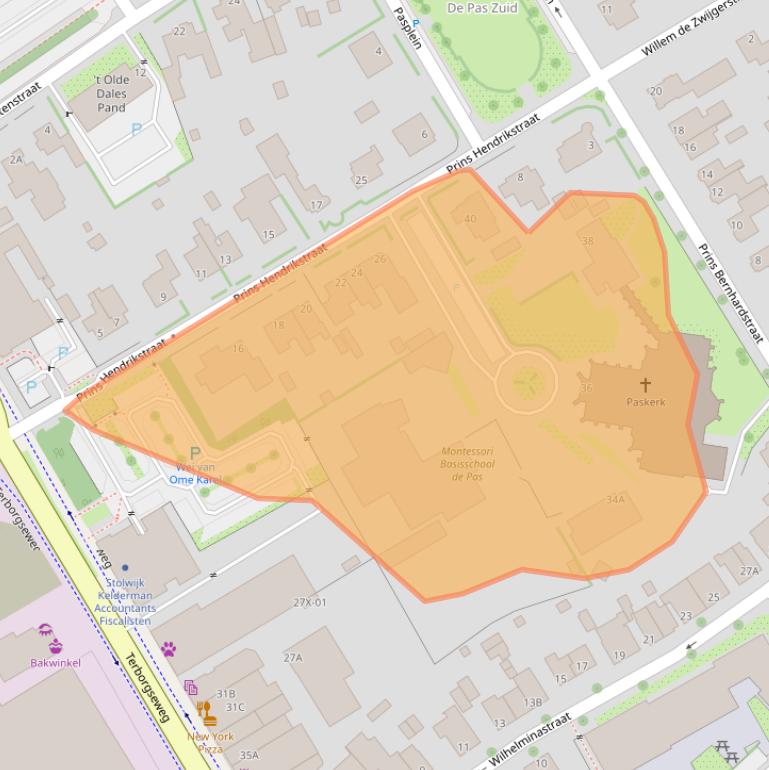 Kaart van postcodegebied 7001GL.