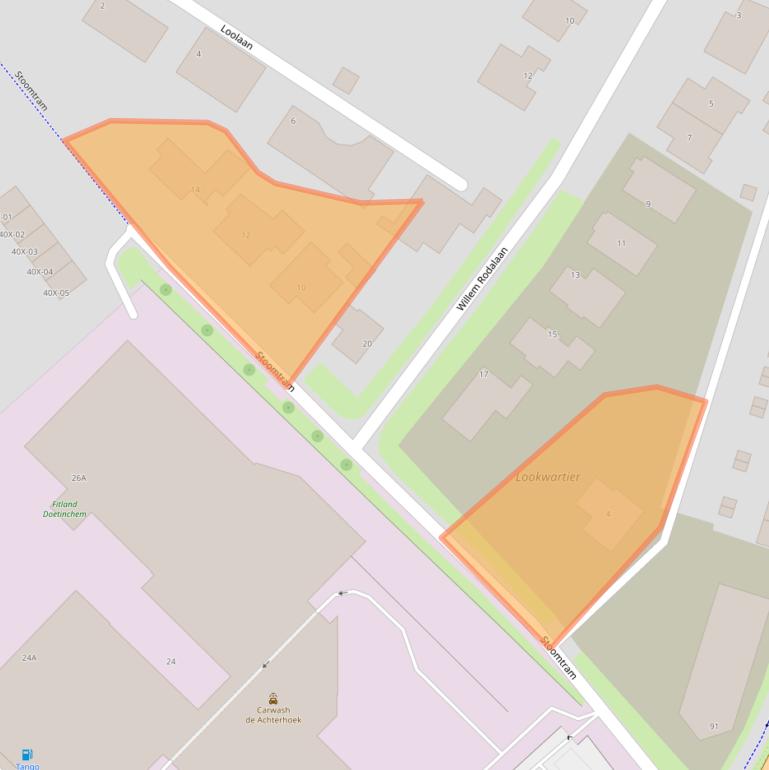 Kaart van postcodegebied 7001KC.