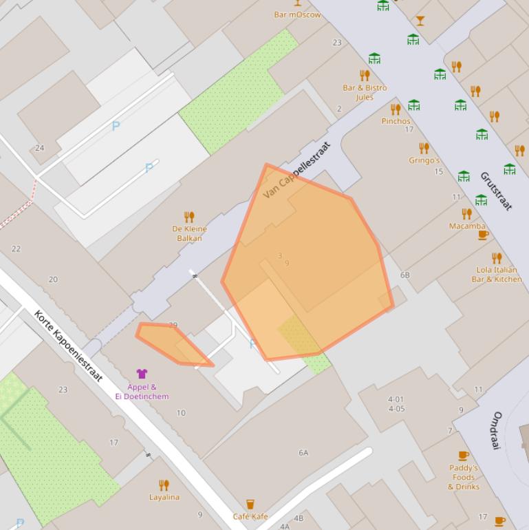 Kaart van postcodegebied 7001ZA.