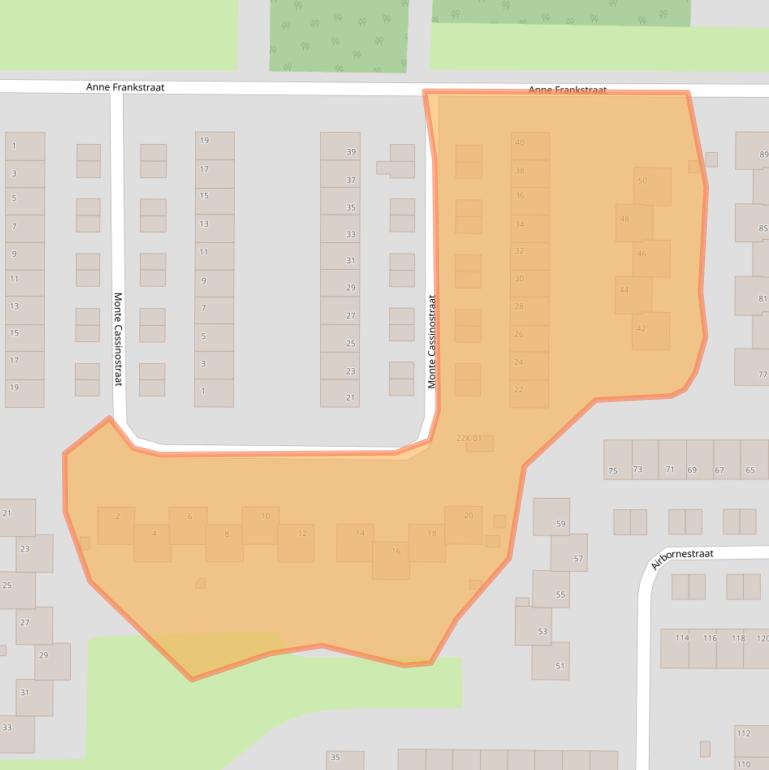 Kaart van postcodegebied 7002ES.