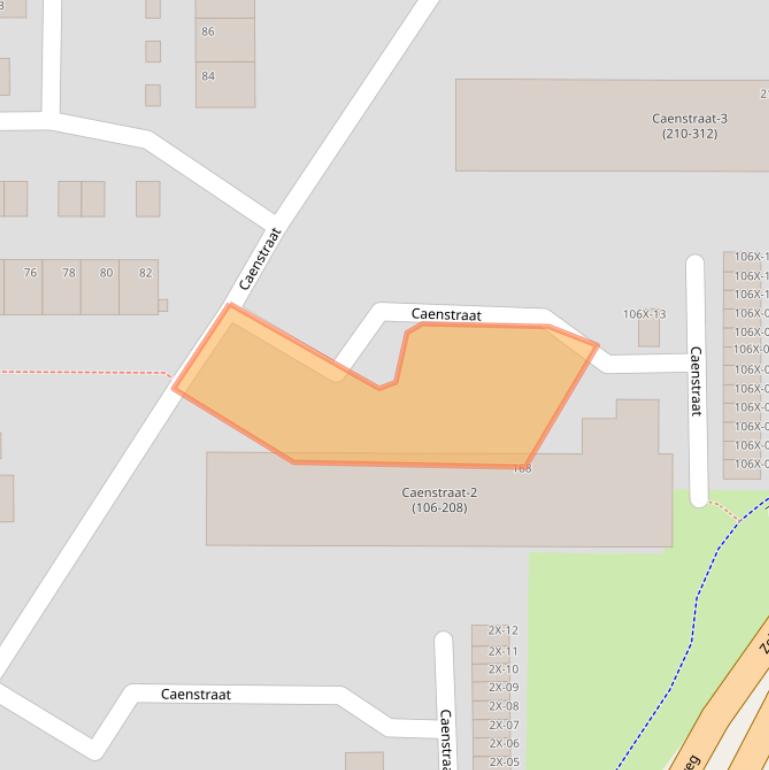 Kaart van postcodegebied 7002GG.