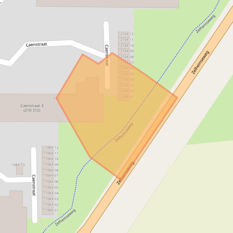 Kaart van postcodegebied 7002GJ.