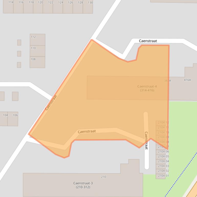 Kaart van postcodegebied 7002GL.