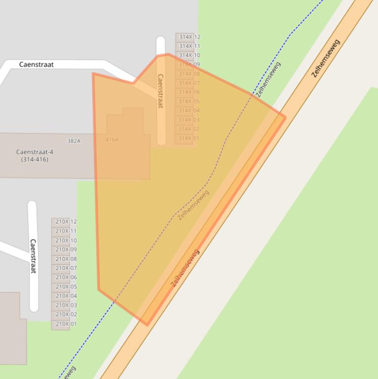 Kaart van postcodegebied 7002GN.