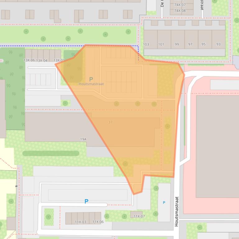 Kaart van postcodegebied 7002KC.