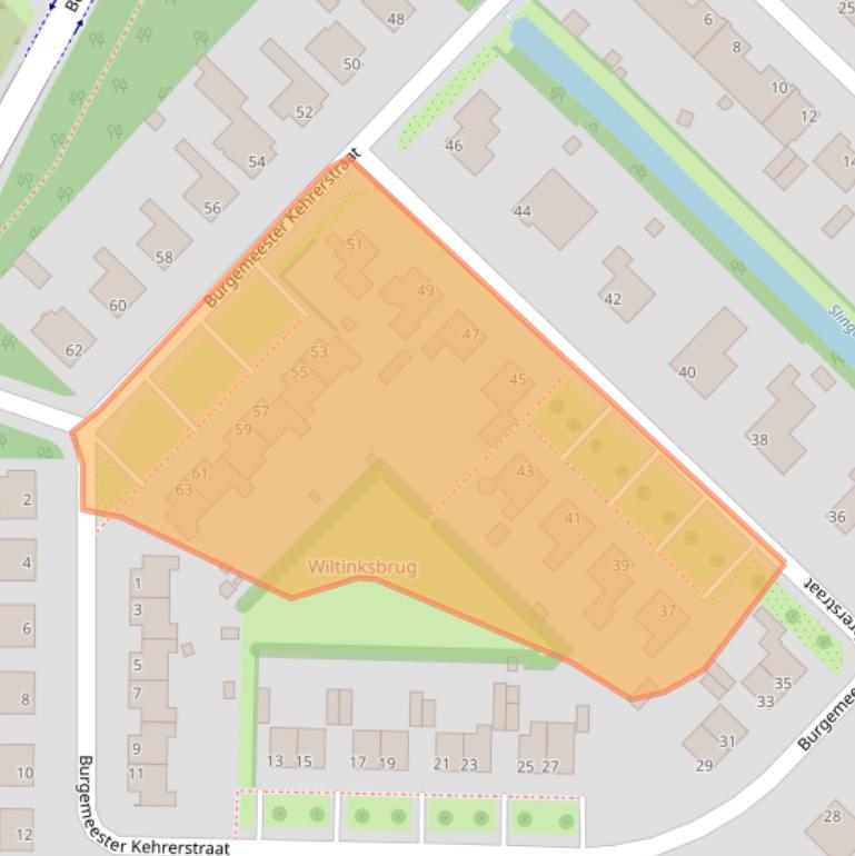 Kaart van postcodegebied 7002LB.
