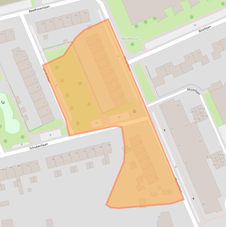 Kaart van postcodegebied 7002MA.