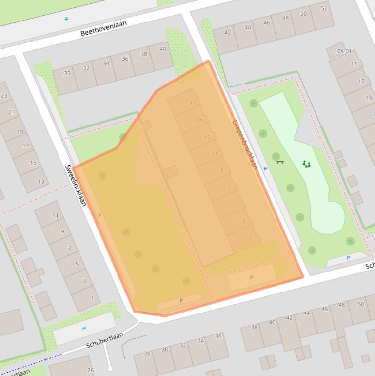 Kaart van postcodegebied 7002MG.