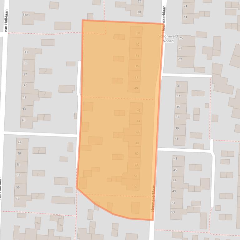 Kaart van postcodegebied 7003AR.
