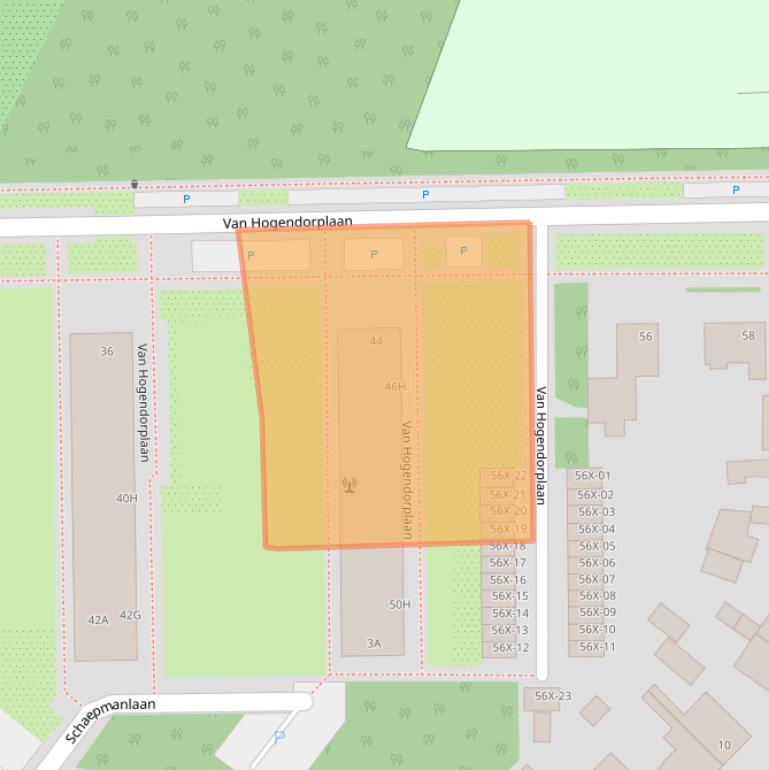 Kaart van postcodegebied 7003CT.