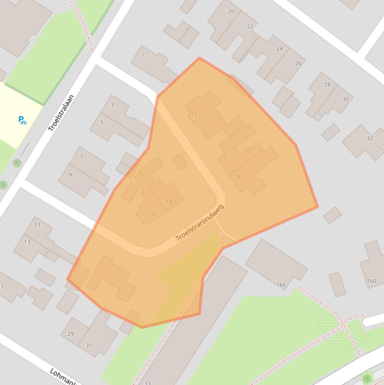 Kaart van postcodegebied 7003DH.