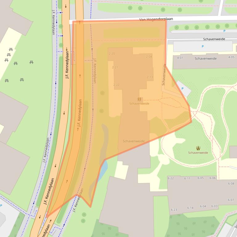 Kaart van postcodegebied 7003EB.