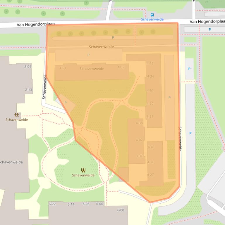 Kaart van postcodegebied 7003EC.