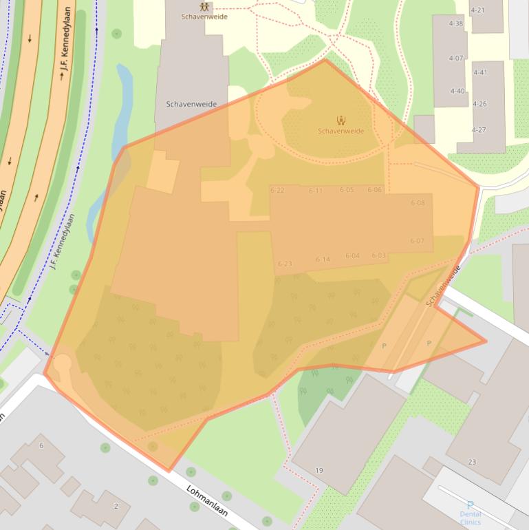 Kaart van postcodegebied 7003ED.