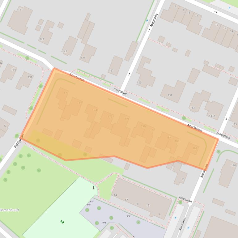 Kaart van postcodegebied 7004AV.