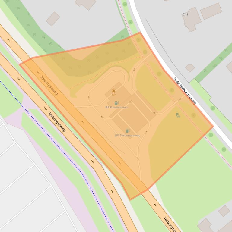 Kaart van postcodegebied 7004DT.