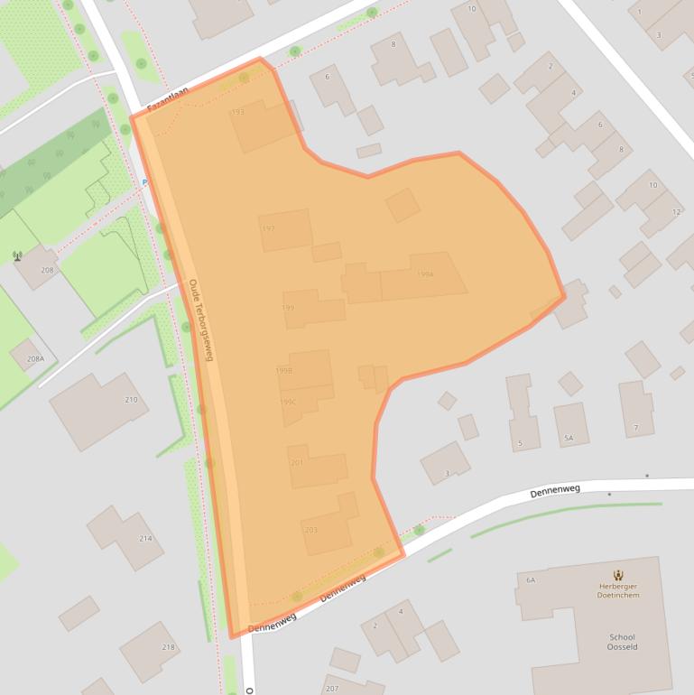 Kaart van postcodegebied 7004DW.