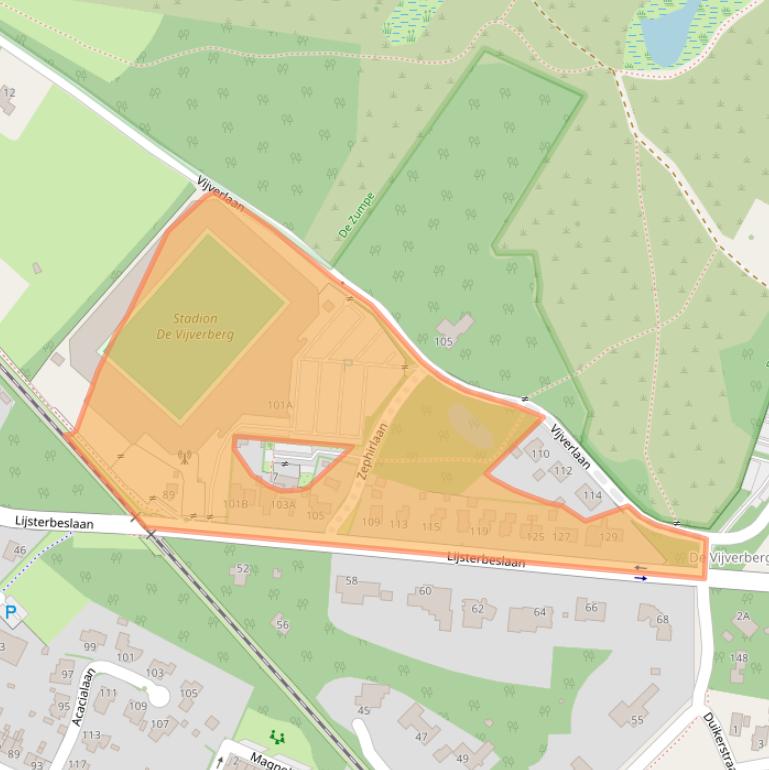 Kaart van postcodegebied 7004GN.