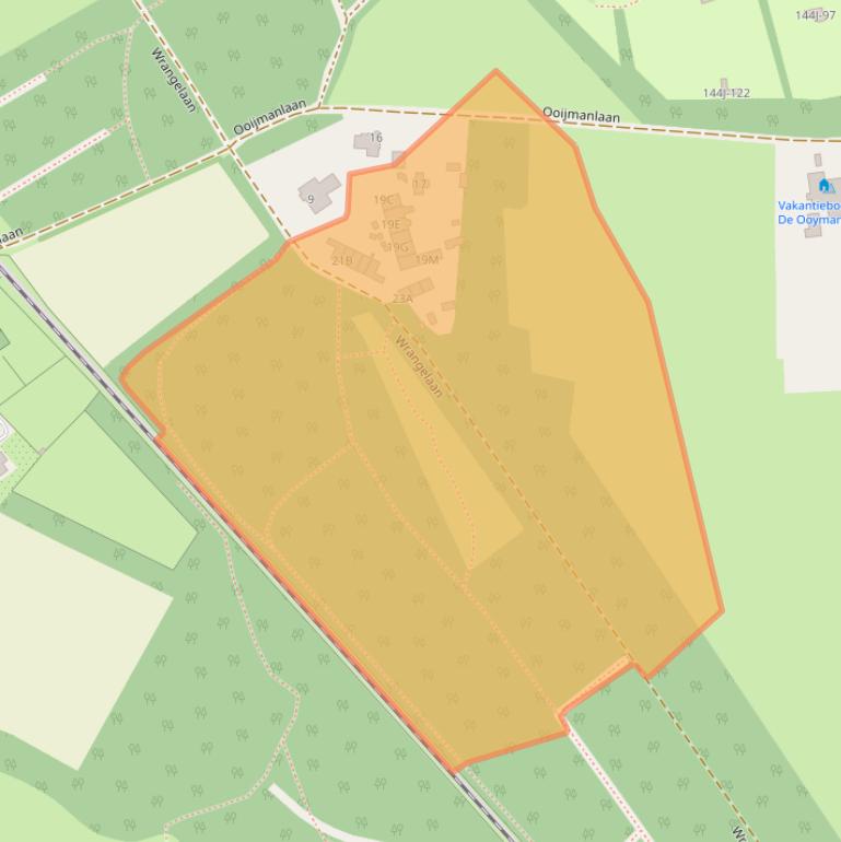 Kaart van postcodegebied 7004GR.