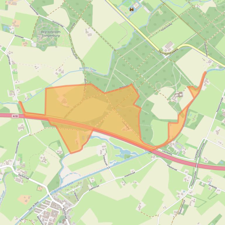 Kaart van postcodegebied 7004JM.